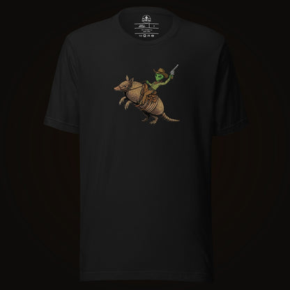 Alien Cowboy Armadillo Rider Tee