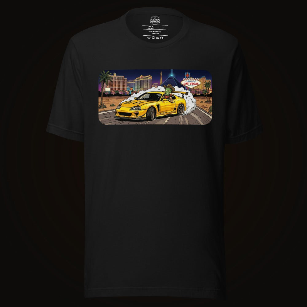 Vegas Alien Burnout Tee