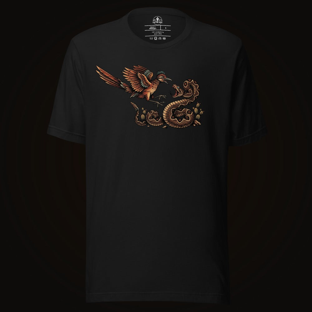 Roadrunner vs Rattlesnake Tee