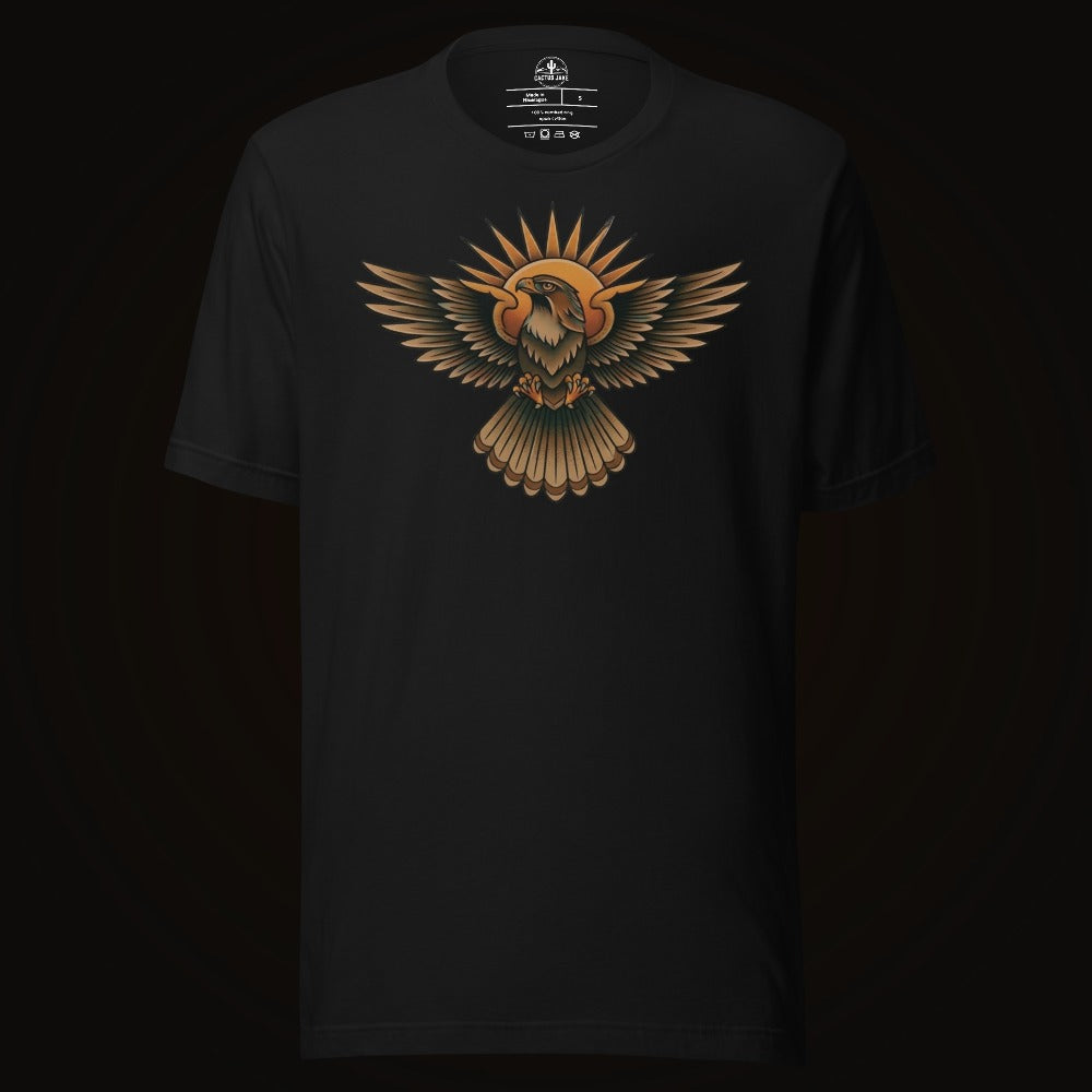 Sunburst Hawk Tee