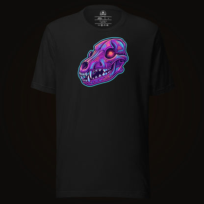 Synthwave Coyote Skull Tee