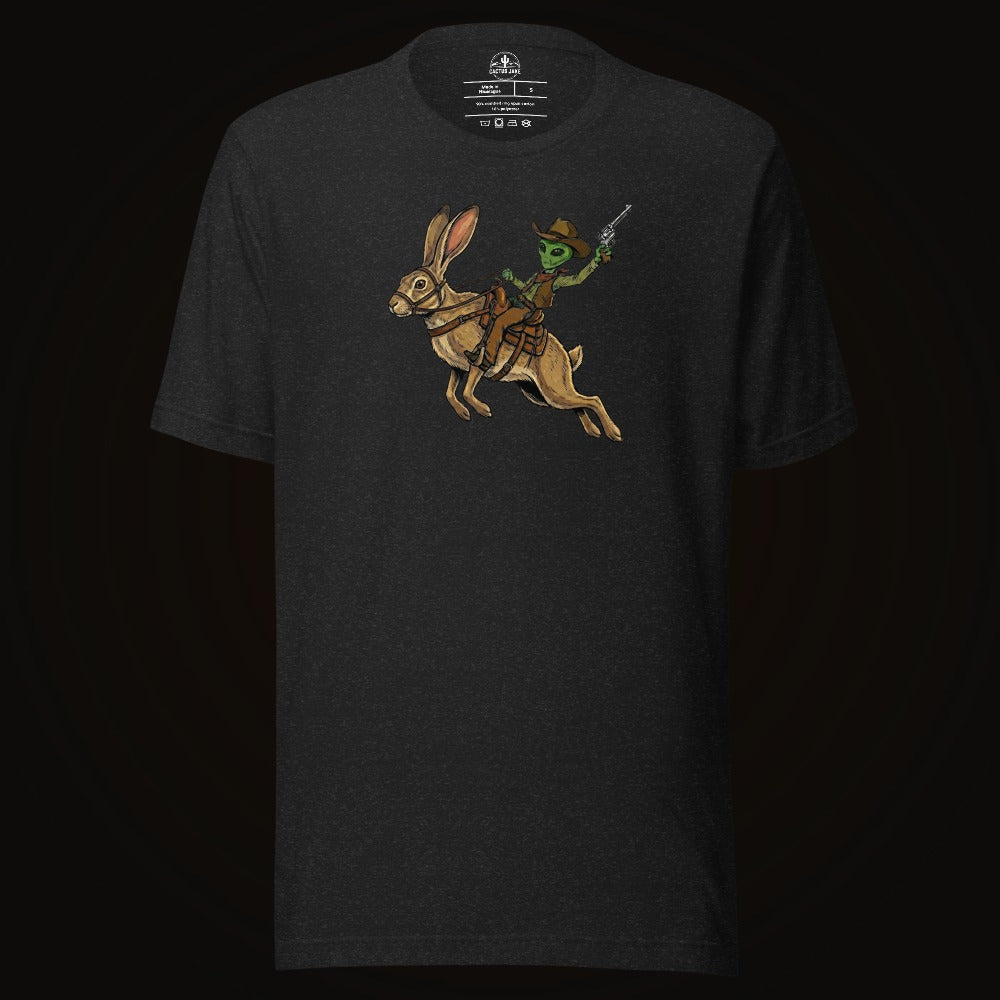 Alien Cowboy Jackrabbit Tee