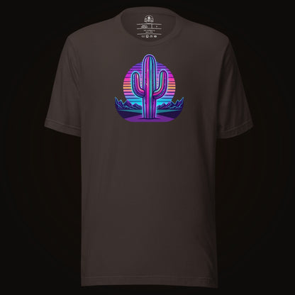 Synthwave Saguaro Tee