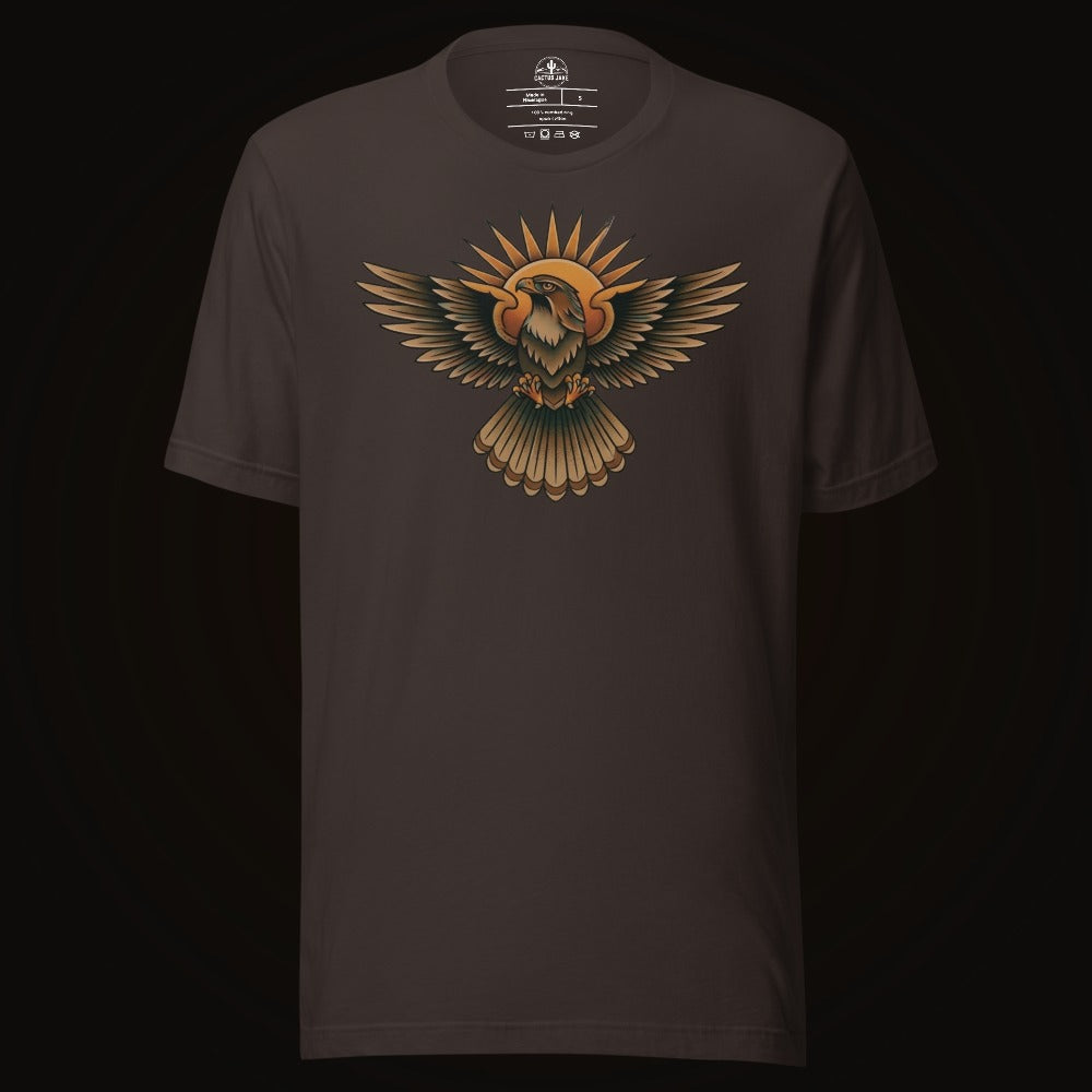 Sunburst Hawk Tee