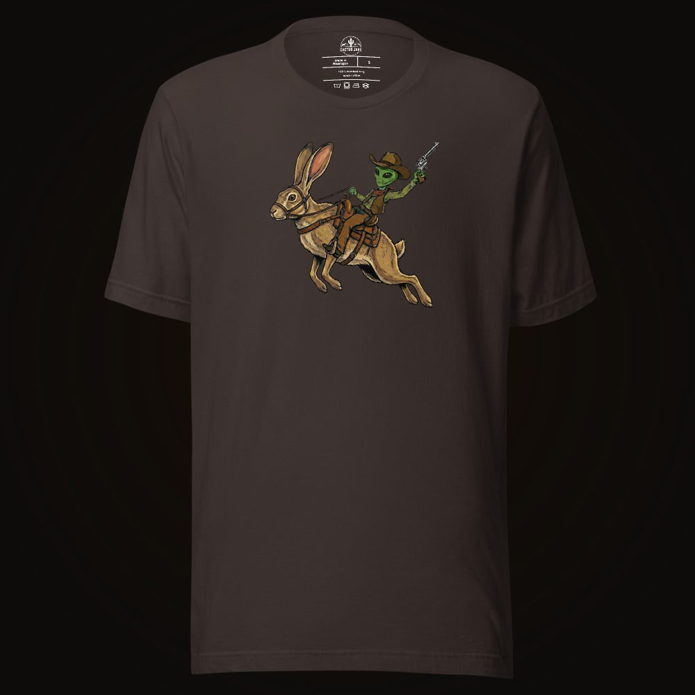 Alien Cowboy Jackrabbit Tee