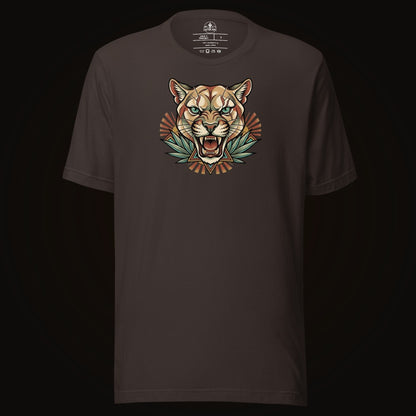 Teal Eye Mountain Lion Tee