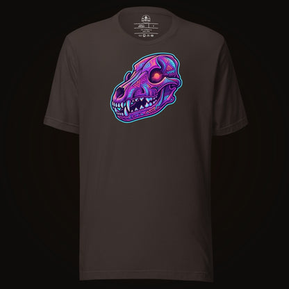 Synthwave Coyote Skull Tee