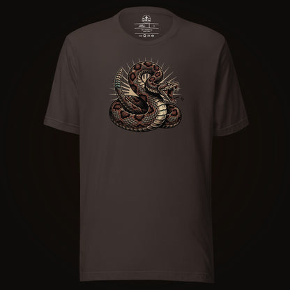 Coiled Strike Rattlesnake Tee