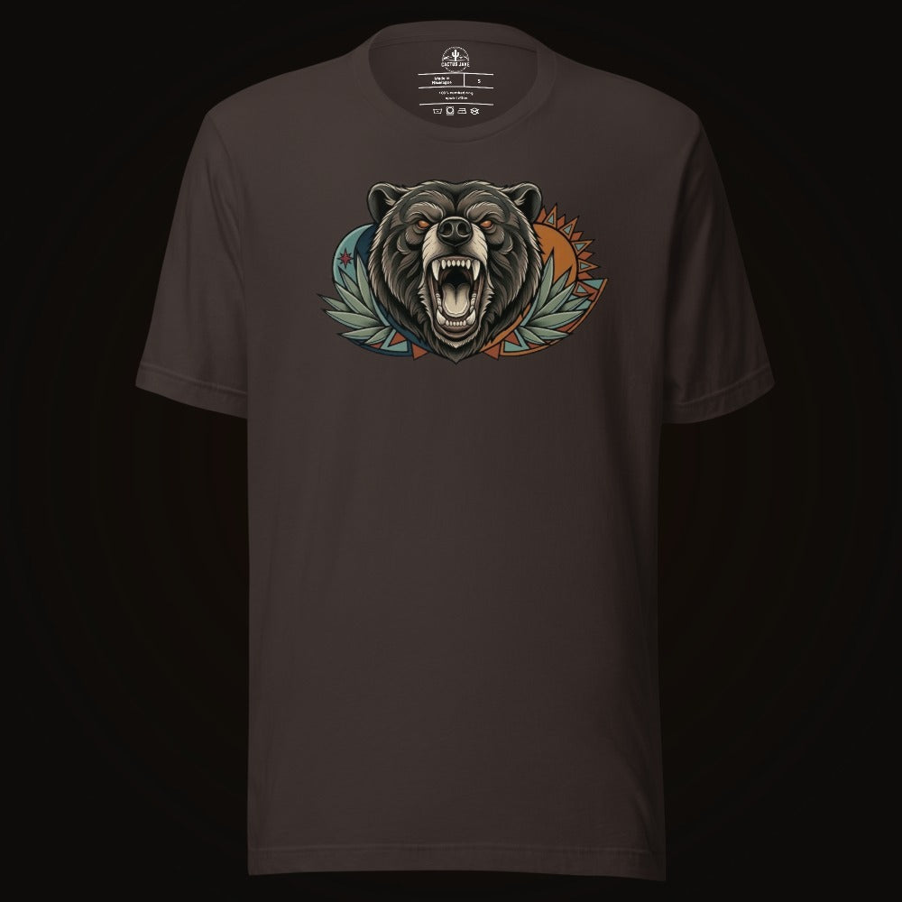 Roaring Bear Sun Moon Tee