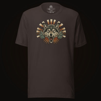 Agave Burst Wolf Tee