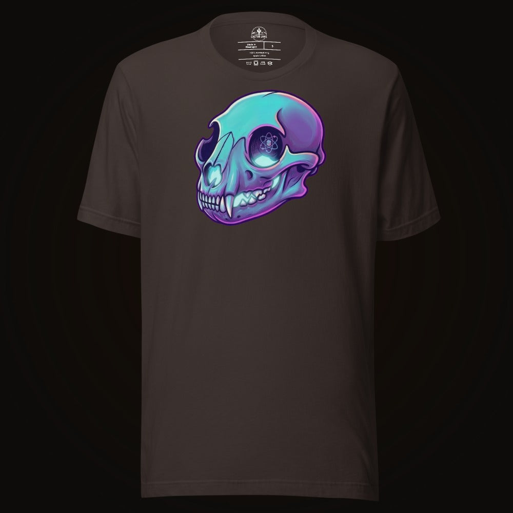 Atomic Mountain Lion Skull Tee