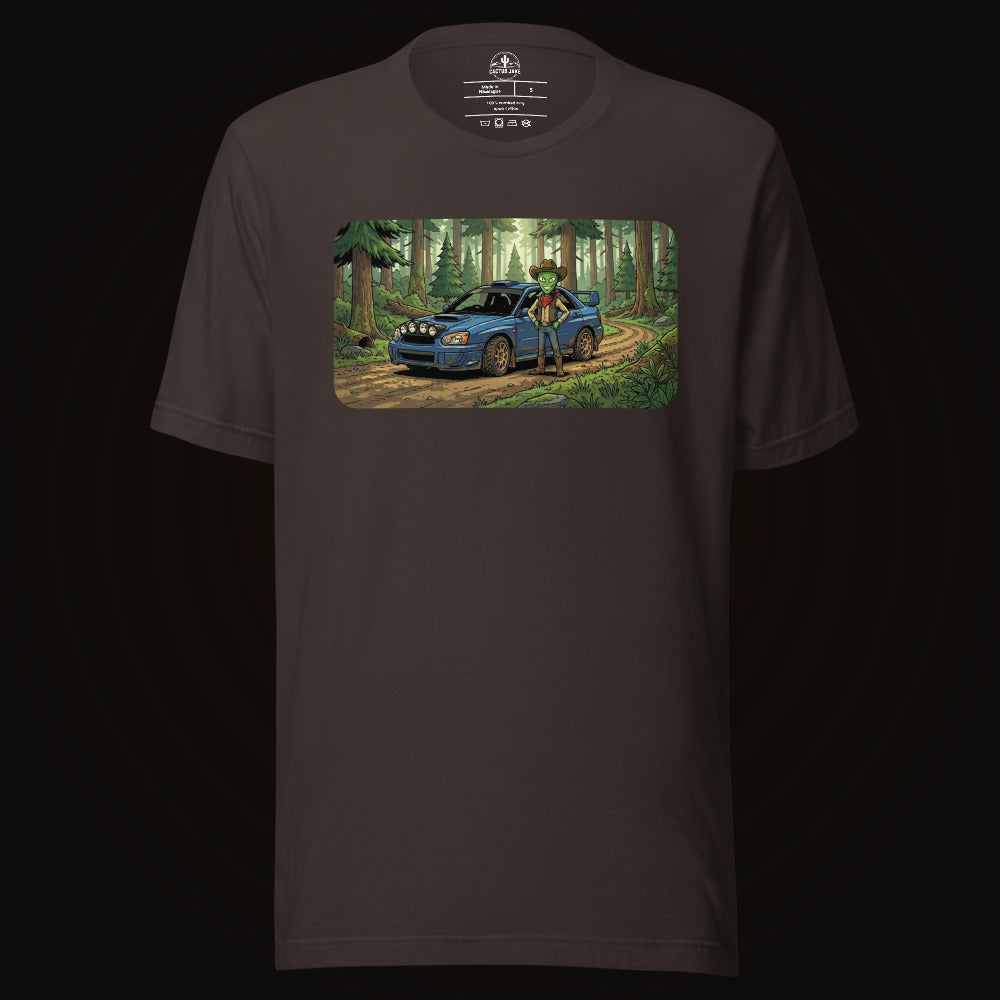 Forest Rally Alien Cowboy Tee