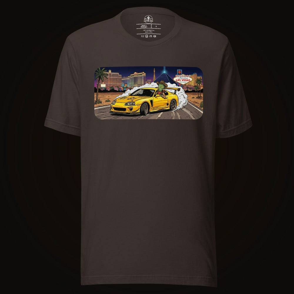Vegas Alien Burnout Tee