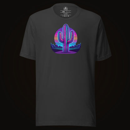 Synthwave Saguaro Tee