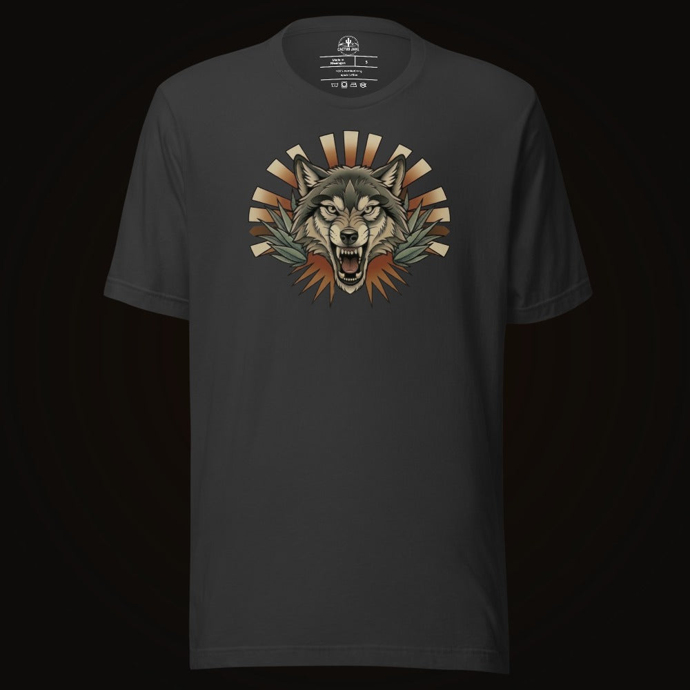 Agave Burst Wolf Tee