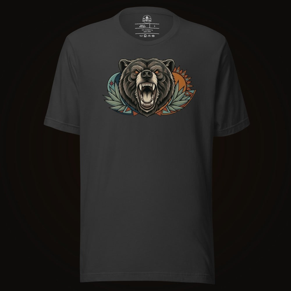 Roaring Bear Sun Moon Tee