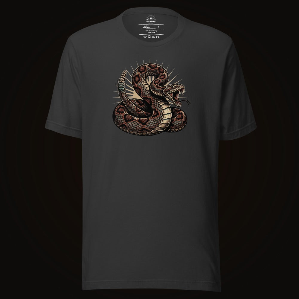 Coiled Strike Rattlesnake Tee