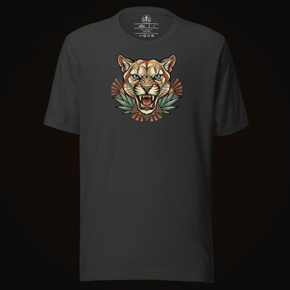 Teal Eye Mountain Lion Tee
