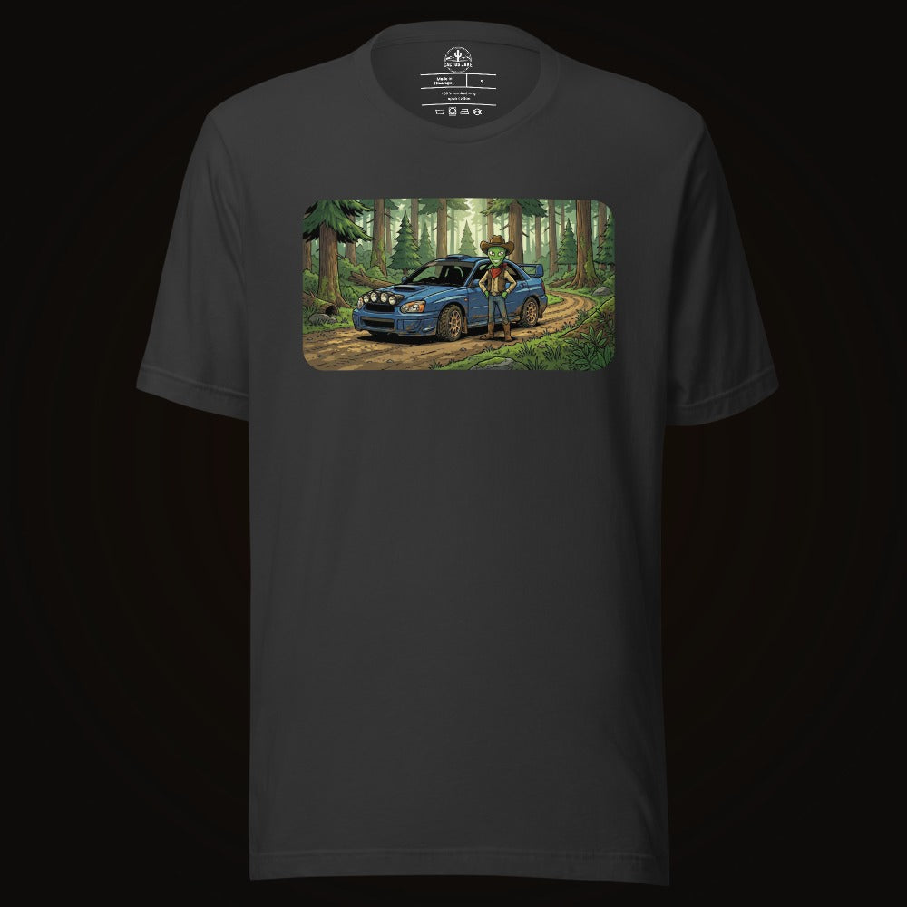 Forest Rally Alien Cowboy Tee