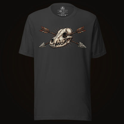 Crossed Arrows Coyote Skull Tee