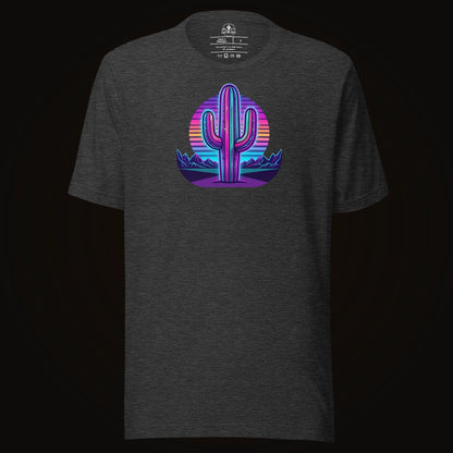 Synthwave Saguaro Tee