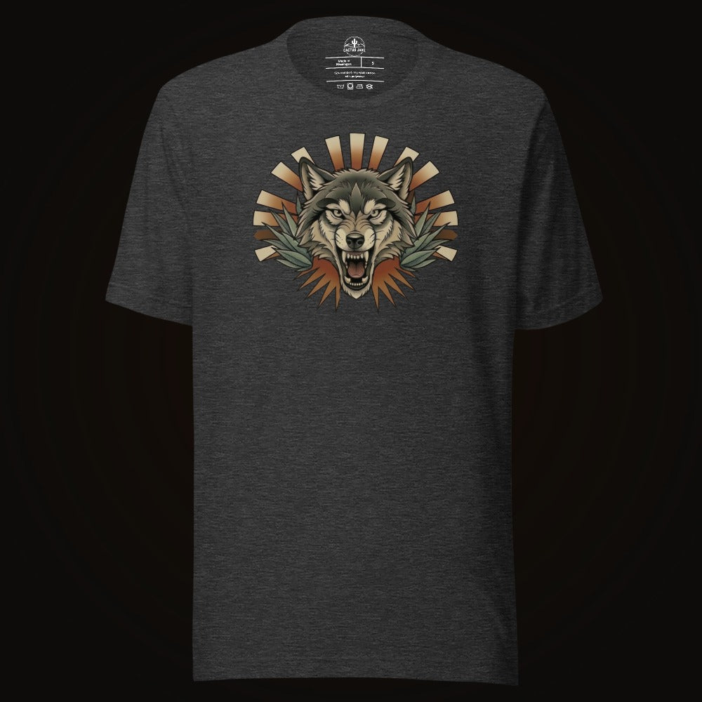 Agave Burst Wolf Tee