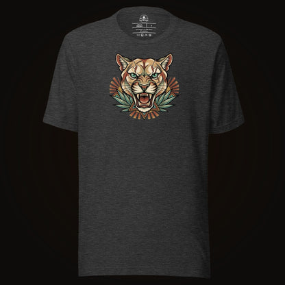 Teal Eye Mountain Lion Tee