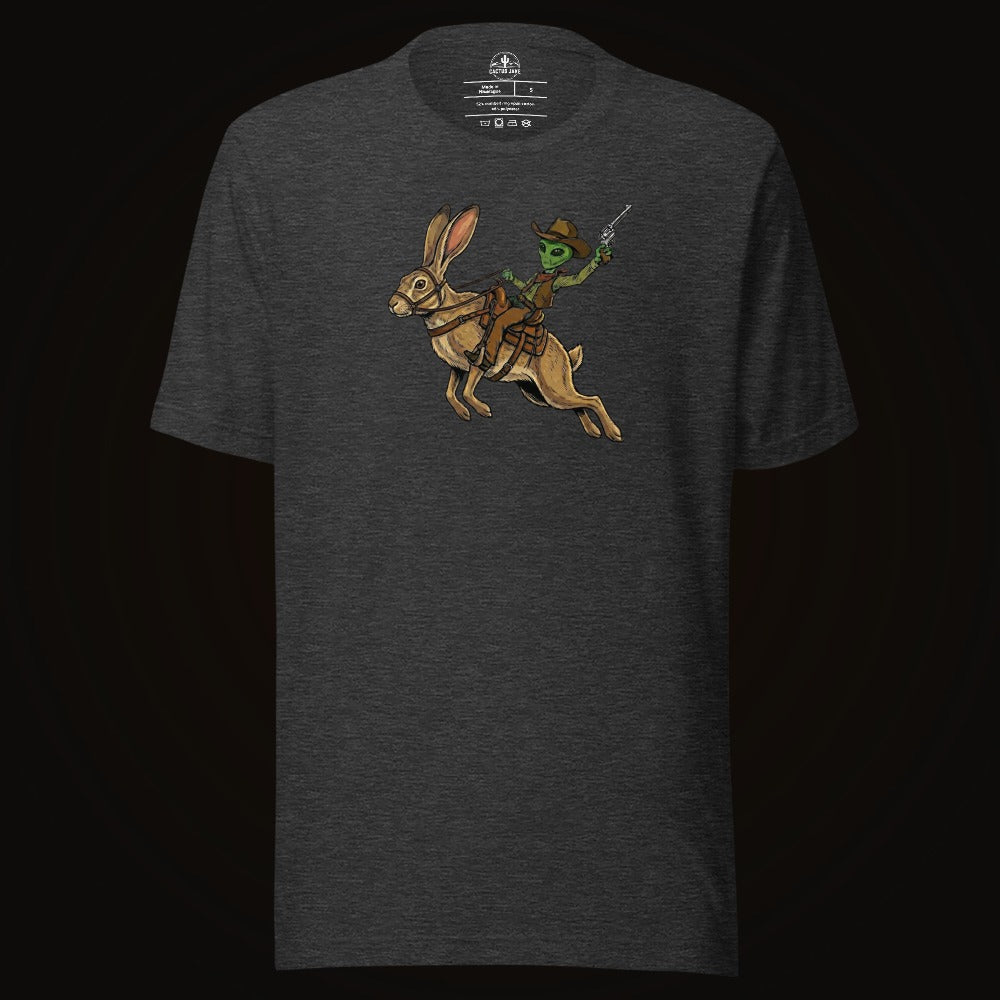 Alien Cowboy Jackrabbit Tee