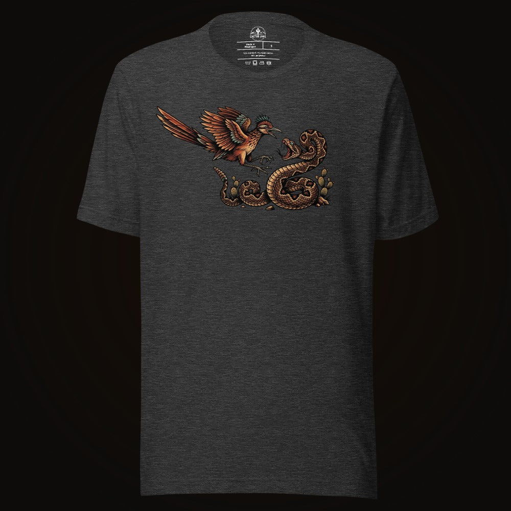 Roadrunner vs Rattlesnake Tee