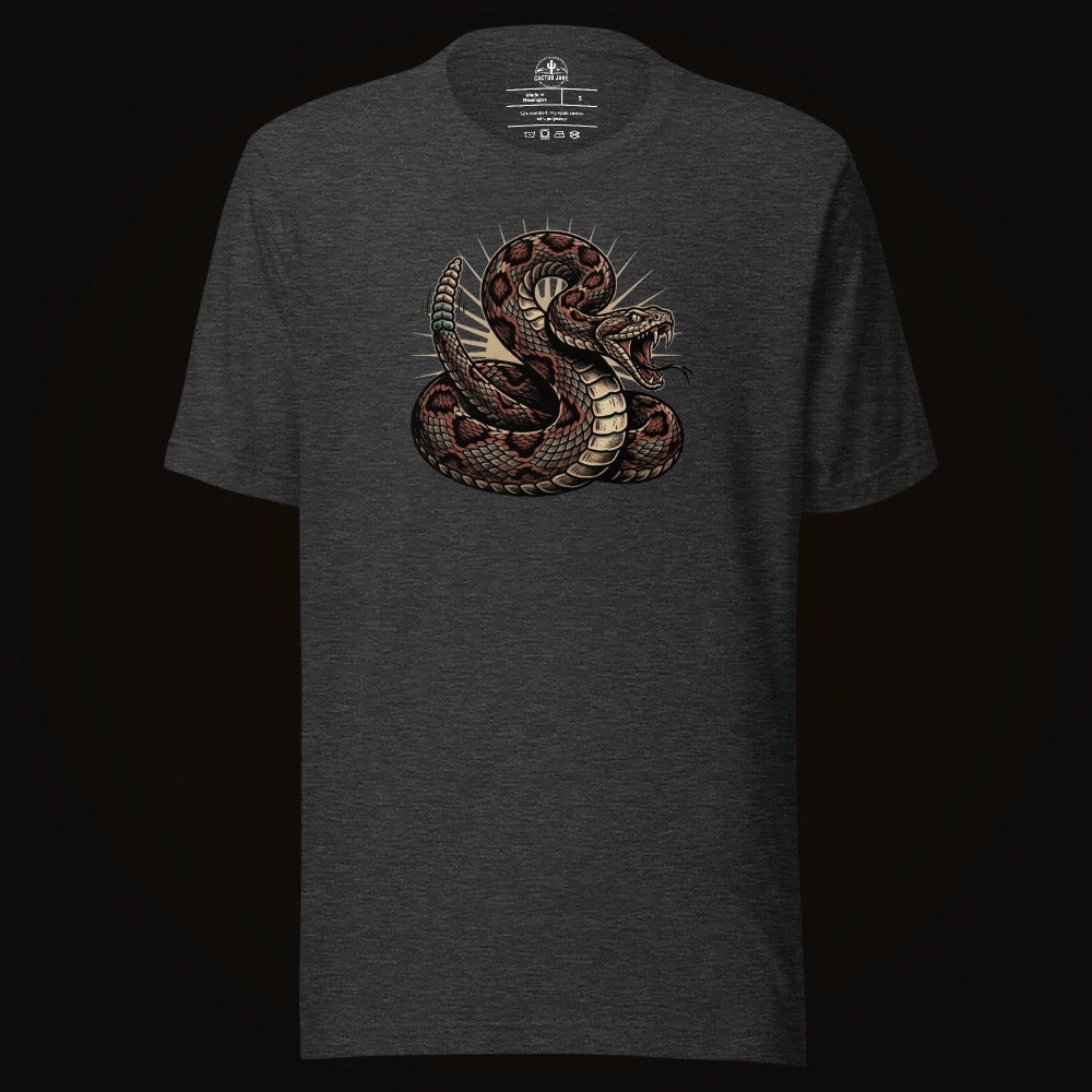 Coiled Strike Rattlesnake Tee