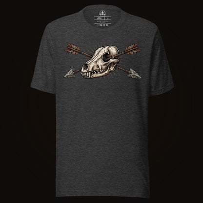 Crossed Arrows Coyote Skull Tee
