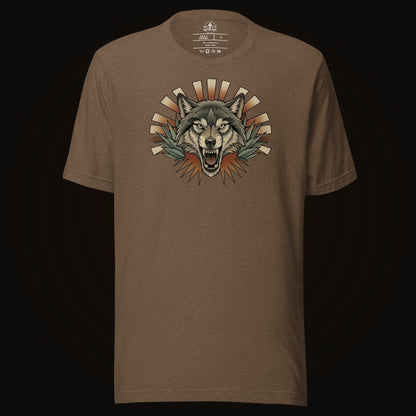 Agave Burst Wolf Tee