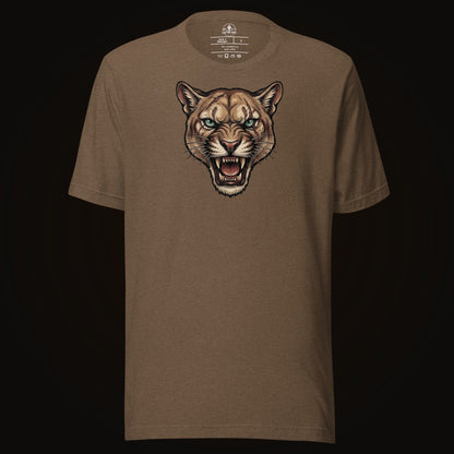 Battle Scarred Mountain Lion Tee