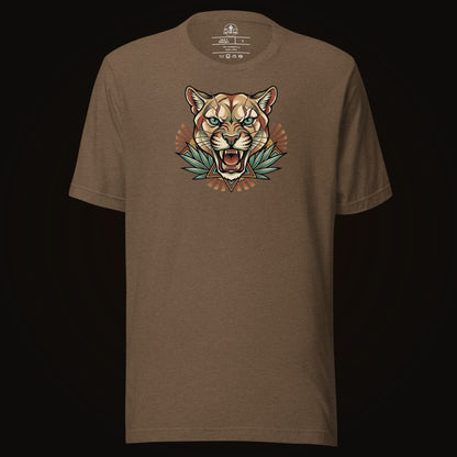 Teal Eye Mountain Lion Tee