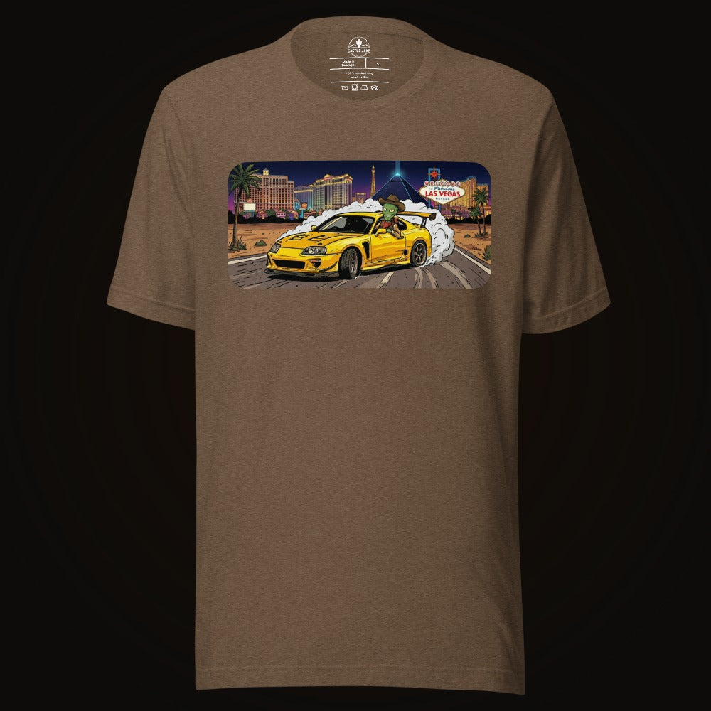 Vegas Alien Burnout Tee