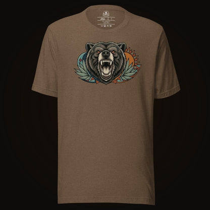 Roaring Bear Sun Moon Tee