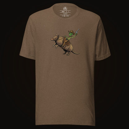 Alien Cowboy Armadillo Rider Tee