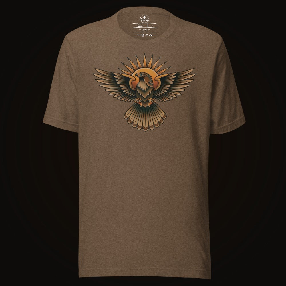 Sunburst Hawk Tee
