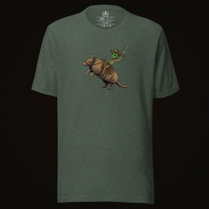 Alien Cowboy Armadillo Rider Tee