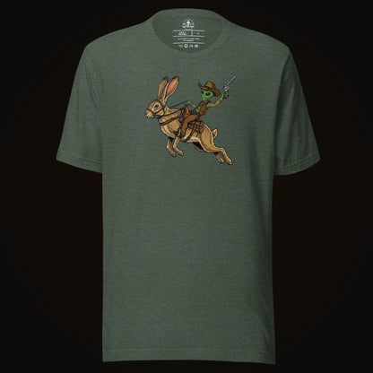 Alien Cowboy Jackrabbit Tee