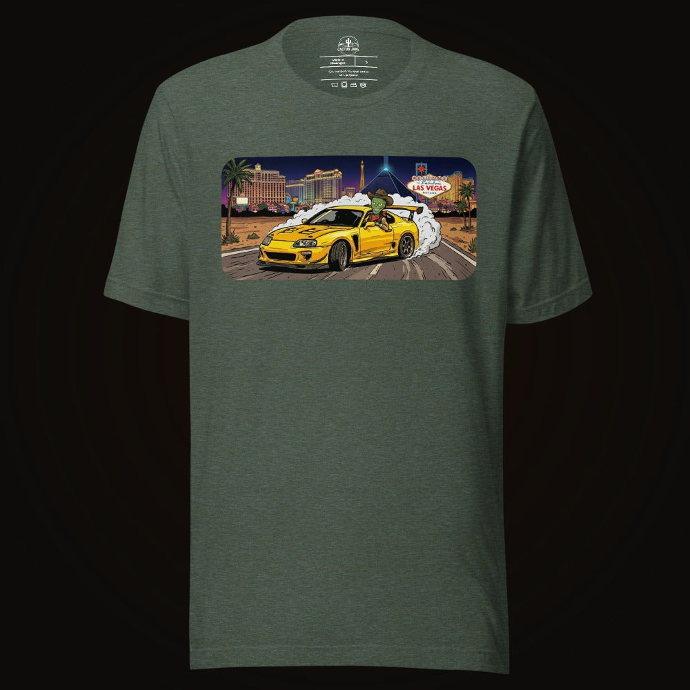 Vegas Alien Burnout Tee