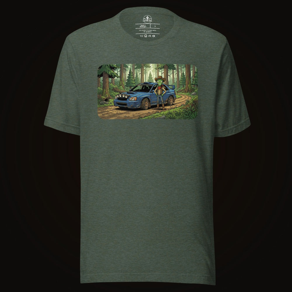 Forest Rally Alien Cowboy Tee