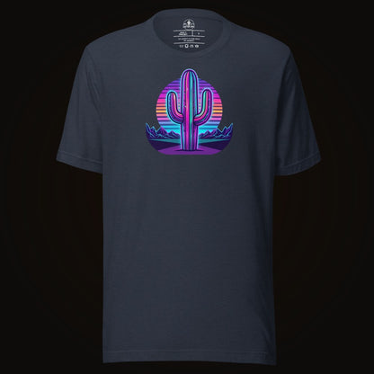 Synthwave Saguaro Tee