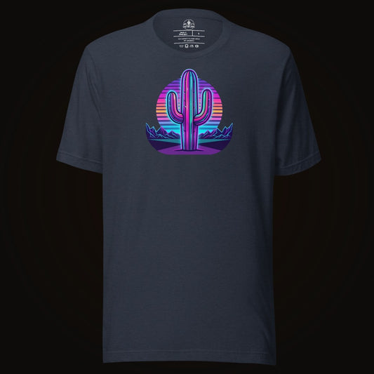 Synthwave Saguaro Tee