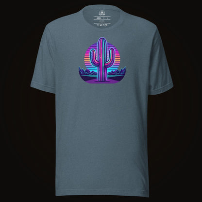 Synthwave Saguaro Tee