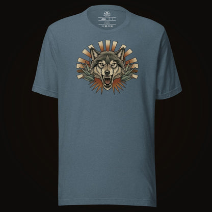 Agave Burst Wolf Tee