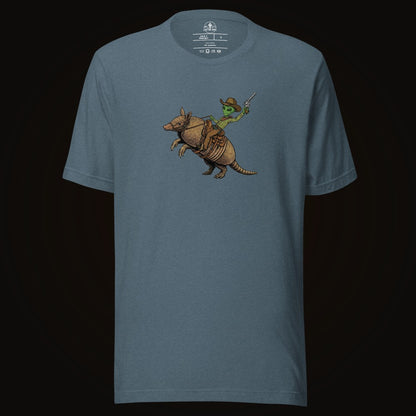 Alien Cowboy Armadillo Rider Tee