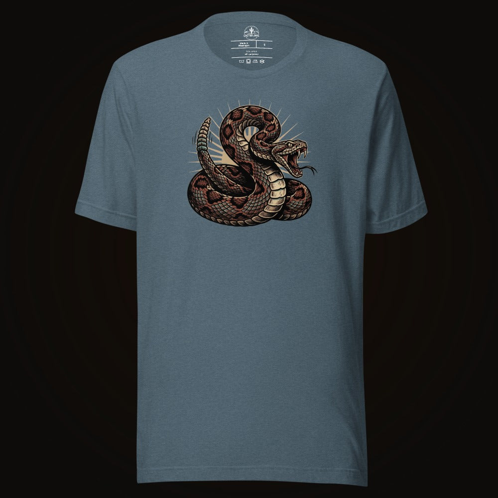 Coiled Strike Rattlesnake Tee