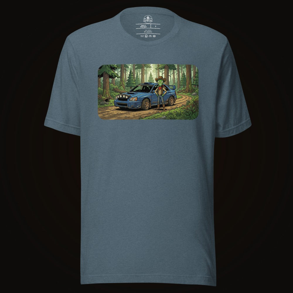 Forest Rally Alien Cowboy Tee