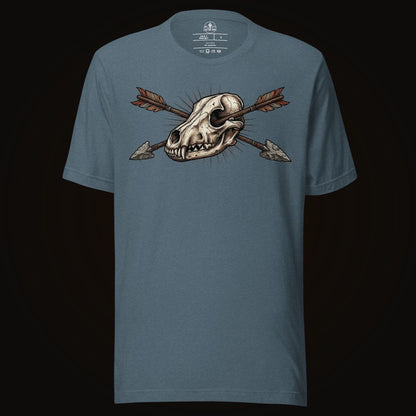 Crossed Arrows Coyote Skull Tee